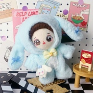 20cm cotton Doll Doll clothes 20cm Cute Plush Doll Doll clothes Dress Up Suit Trendy 20cm cotton dol