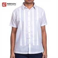 Obra Ni Juan Inno Fit  Polo Barong   - Off White