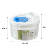 Multi Functional Rotary Salad Spinner Kitchen Vegetable Fruit Drain Basket Manual Dehydrated Machine