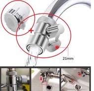 [ 1 BỘ] VAN CHUYỂN ĐỔI CHIA NƯỚC 1 CHIA 2 ĐẦU RA KÈM ĐẦU NỐI -TH 346.627