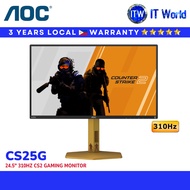 AOC CS25G Gaming Monitor 24.5" 310Hz 1920 × 1080 FHD / Fast IPS | itw