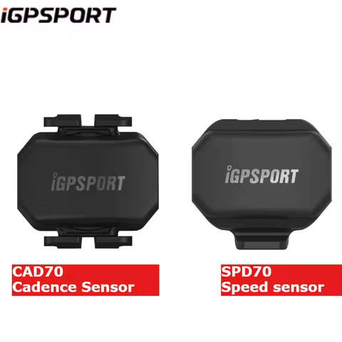 iGPSPORT SPD70 CAD70 Speed Cadence Sensor Bike Computers Compatible with Multiple Devices Sports Wat