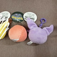 Pokemon 毛公仔 寶可夢 (✅小火龍+✅伊布=兩隻合共$50) 掛飾 吊飾公仔, 寵物小精靈 Nintendo 任天堂,神奇寶貝,皮卡丘 毛絨玩具 Espeon,key ring plush t