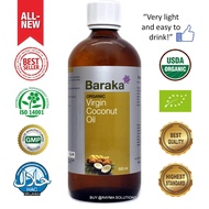 BARAKA Premium Organic Virgin Coconut Oil Cold Pressed 500ml