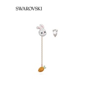 Fashion [New Product] Swarovski Zodiac Rabbit Earrings Girl Rabbit K1DP