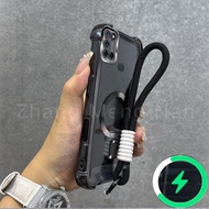 Suitable for Realme c3 5 5i 6i C17 7i 7 8 4G PRO phone case magnetic charging phone case four corner