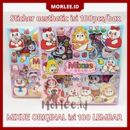 Mixue indo Mixue aesthetic Stickers, 100 viral Mixue momo Stickers