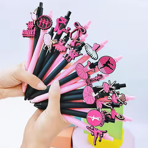 20/30PCS Ballet Dance Ballpoint Pen, Creative Ballet Series Gender-neutral Pen Gift Stationery Ballp