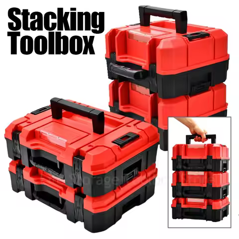 Tool Box Large-capacity Waterproof Hard Case Plastic Tool box organizer Combination Screwdriver Tool