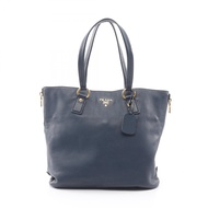 [มือสอง] กระเป๋าถือ Prada PRADA ทรง Tote Bag ซิปข้าง สีน้ำเงินเข้ม หนังแท้ สำหรับผู้หญิง สภาพมือสอง