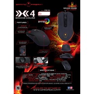 AVF Gaming RGB Silent Click Mouse (GFM-XX4) 6D LASER GAMING FREAK