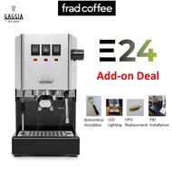 Gaggia Classic E24 Coffee Machine [Import from Italy]