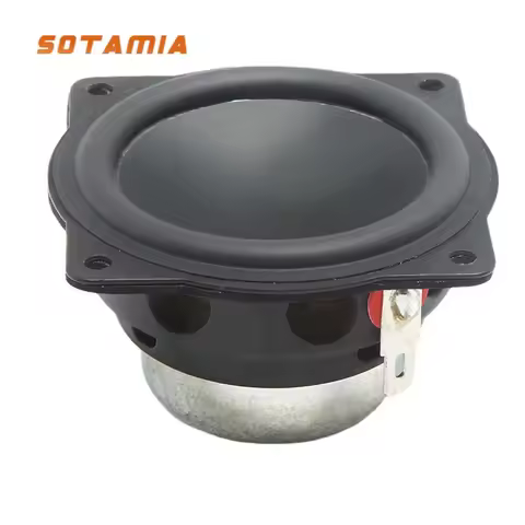 SOTAMIA 2Pcs 2 Inch Portable Audio Speaker 4 Ohm 20W Neodymium Full Range Bluetooth Speaker Home The