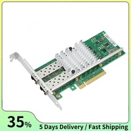X520-DA2 Network Card X520-DA2 10GbE Dual Port SFP Network Card Dual SFP+ Port PCI Express X8 Fiber 
