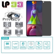 LAYAR SAMSUNG M22 M32 A22 4G A32 4G A32 5G A52 A72 4G 5G A52S 5G TEMPERED GLASS SPY PRIVACY FULL GLU