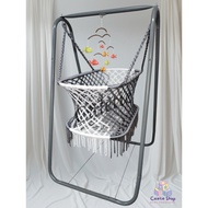 MASINSIN (baby duyan) With METAL STAND and free rope & free swingchair
