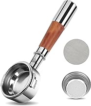 VINATO 58 mm Bottomless Portafilter - Not Suitable for E61 Group Heads - Stainless Steel Filter Hold