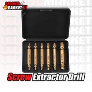 Damaged Screw Extractor Drill Bit Screw Extractor Bolt Remover Tools Screw Remover Set Remove Damage