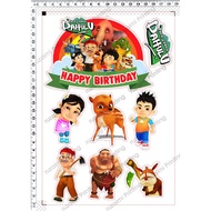 Pada Zaman Dahulu Cake Topper 001