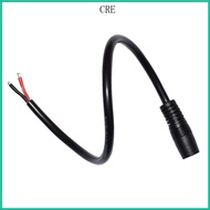 CRE DC7909 Power Pigtail Cable Female Plug to Bare Wire Open End Power Supply Adapter Cord 16AWG 7 9