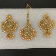 Bollywood indian jewellery maang tikka set