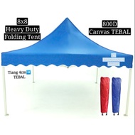 1.0.KT-WARE 8x8 ft heavy duty folding canopy folding tent kanopi bazar payung pasar malam khemah