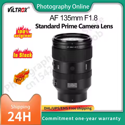Original Viltrox 135mm f1.8 Full Frame Auto Focus Lens for Sony FE/ Nikon Z Mount Cameras LAB Series
