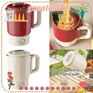 GREATESKOO Mini Kettle, Foldable Portable Electric Kettle, Upgraded  304 Stainless Steel Detachable 