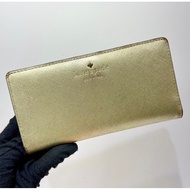 Kate Spade Gold ORIGINAL preloved Wallet