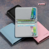 ROWAN1 Card Holder, PU Leather Multi-card Slot Card