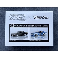 Aoshima Grachan Limited Set Brand New Unopened? Toyota 71 Mark II (GX71)? Nissan LB Works Hakosuka: 