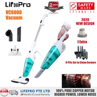 LifePro VC6000/VC9000 Portable Vacuum Cleaner (Safety Mark for Both Machine and Plug) 2-in-1 Bagless