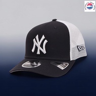 NEW ERA 9SEVENTY Stretch-Snap Cap - Unisex Mesh Snapback Hat with New York Yankees Logo - Free Size