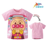 Short Sleeve Top Anpanman T-Shirt Boys Girls T-Shirts Brothers Sisters 2025 Summer Anpanman Children