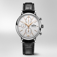 IWC 萬國錶 Portofino柏濤菲諾經典計時皮帶款(IW391022) x42mm 黑色鱷魚皮錶帶 機械表