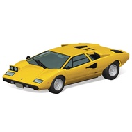 Aoshima Bunka Kyozai (AOSHIMA) 1/32 The Snap Kit Series Lamborghini Countach LP400 Yellow Pre-Colore