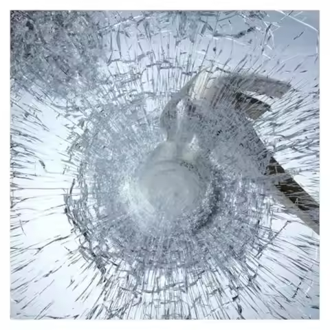 S8MC Window Film Security and Safety 8 Mil Clear - 24Feet
