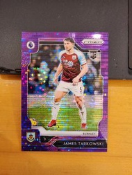 James Tarkowski 2019-20 Panini Prizm Premier League Burnley 限量75 足球卡