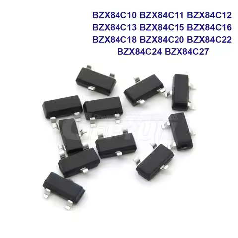 100pcs BZX84C10 BZX84C11 BZX84C12 BZX84C13 BZX84C15 BZX84C16 BZX84C18 BZX84C20 BZX84C22 BZX84C24 BZX