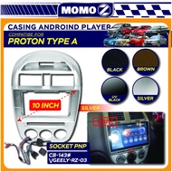 Car Type A PROTON Exora Preve Satria Neo waja Wira Saga Dashboard Audio Android Player Universal Cas