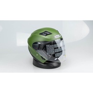 HELM ZEUS 611 ZS611 ORIGINAL HELM HALF FACE SPECIFY SILVER