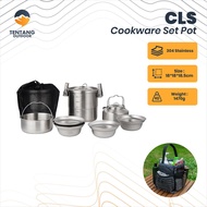 Camping Cookware Set CLS Cookware Set Outdoor Hiking Climbing