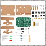 (L A T Z) Digital FM Electronic DIY Soldering Kit 76- 108MHz GS1299 DC 5V Soldering Practice Loose P