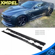 For 2016-23 Chevy Camaro RS SS 6th Side Skirts Extension Rocker Panels ZL1 Style