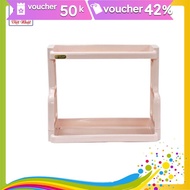 (verified) Kitchen shelf, 2-tier spice shelf, high-quality pp plastic shelf, first-class product 556