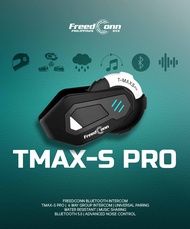 FreedConn TMAX-S PRO Motorcycle Helmet Intercom Bluetooth Headset Talking System