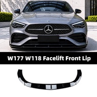 Mercedes A Class W177 CLA W118 Facelift AMG Front lip AMG Bumper Accessories