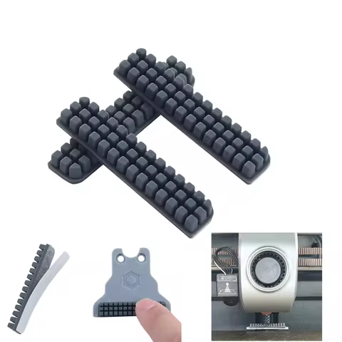 for Creality K1 K1C K1 Max Nozzle Silicone Brush Wiper Set Cleaning Tool 3D Printer Filaments Clean