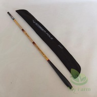 Sabpolo Stream Pole 210 240 270 300 360 Joran Tegek Ruas Pendek Extra Power Carbon Spek Lentur Tangk