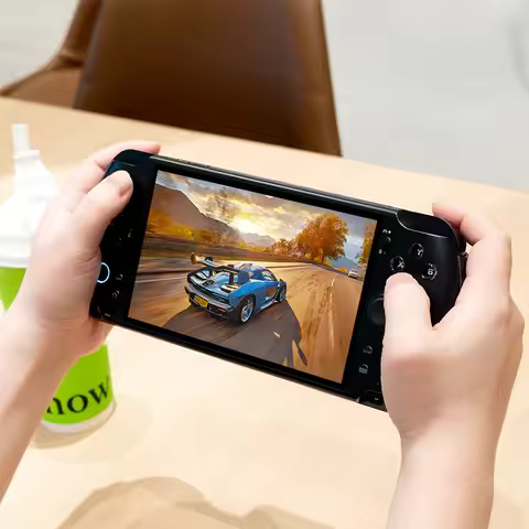 GPD Win5 Handheld Gaming AI MAX+ 395 64+2 7" DDR5 M.2 SSD Fingerprint unlock capacitive joystick RGB